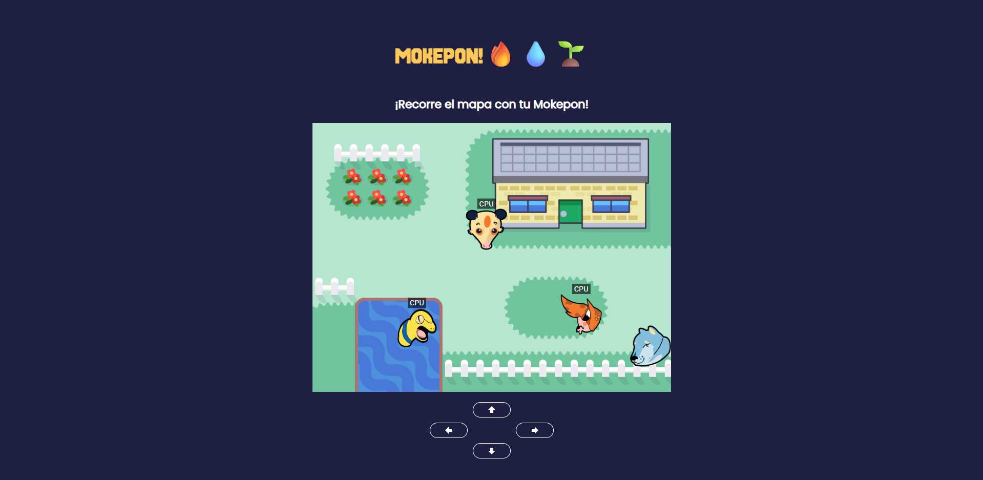 Screenshot de Mokepon game