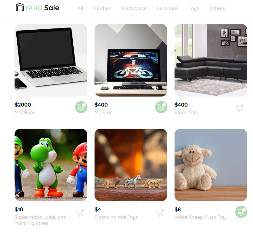Screenshot de Yard Sale